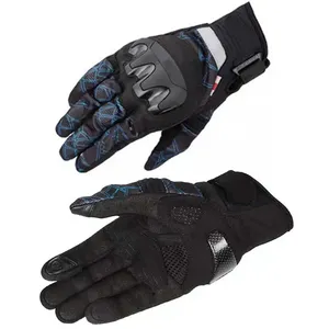Gants de moto de course roses à écran tactile respirant antidérapant de qualité supérieure Personnaliser le logo en gros - Product Image 3