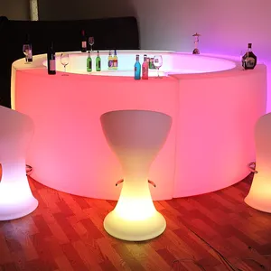 illuminated mobile bar counter/portable led bar/light bar counter