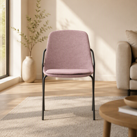 Chaise en feutre recyclé pressé à chaud, fabriquée à partir de bouteilles en plastique post-consommation, forme personnalisée, chaise ergonomique pour la maison et le bureau