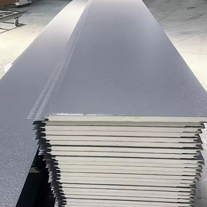 Panel de Revestimiento Metálico Decorativo Aislado, Resistente al Fuego y al Agua Salada, para el Centro Logístico Costero de Qatar B1 - Product Image 1