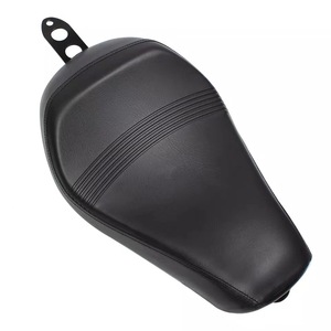 Almohada de cuero para conductor delantero negro para motocicleta, cojín de un solo asiento para <span class=keywords><strong>Harley</strong></span> <span class=keywords><strong>Sportster</strong></span> XL1200 <span class=keywords><strong>883</strong></span> 72 48, accesorios - Product Image 6