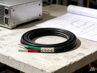 Câble haute température 105 300V UL21877 multi-isolant ETFE, gaine PVC blindée, conducteur en cuivre nu/étamé 2*18~7*14AWG VW-1 UL758