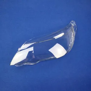 Casing lensa lampu mobil, untuk BMW 5 seri E60 E61 530i 523 525 2002-2009 penutup lampu depan transparan