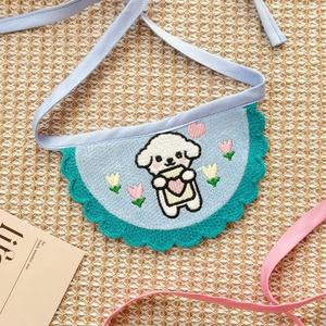Ins Cute Piggy Apron Cat Dog Wet Towel Pet Wet Towel Pet Drool Bib - Product Image 3