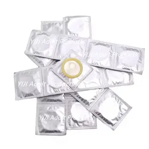 Preservativo para penis adulto com manga acessível personalizável, brinquedo sexual para adultos, embalagem individual, para retardar a ejaculação
