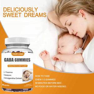 Marque privée OEM Gommes pour le <span class=keywords><strong>sommeil</strong></span>, la mélatonine <span class=keywords><strong>et</strong></span> l'Ashwagandha Gummies l Théanine sans sucre Valériane 5-HTP GABA - Product Image 4