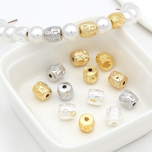 Collier/poignetière à perles en forme de patte de chat en cuivre plaqué or 18 carats/accessoire vestimentaire D139 - Product Image 4