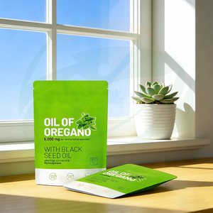 Capsules de gel mou de  <span class=keywords><strong>huile</strong></span> <span class=keywords><strong>d</strong></span>'origan de qualité supérieure China-Herb, produit de santé, capsules de gel mou <span class=keywords><strong>d</strong></span>'<span class=keywords><strong>huile</strong></span> <span class=keywords><strong>d</strong></span>'origan pour des cheveux, une peau et des ongles sains - Product Image 4