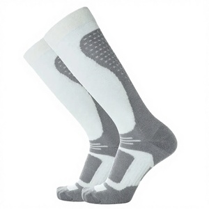 Custom Logo Men and Women's Ski Hiking Merino <b>Wool</b> Digital Printing Crew Thick Knitted Outdoor Sport <b>Socks</b> for Winter - Product Image 3