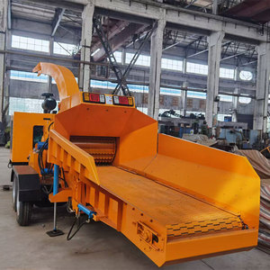 Hot Sale Mobile Steel <b>Wood</b> <b>Crusher</b> Machine 220V <b>Wood</b> for Garden Use High Efficiency <b>Wood</b> Chipper 145kw 8ton/h Engine Powe - Product Image 3