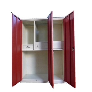 Acier almirah <span class=keywords><strong>photo</strong></span> 3 portes acier impression armoire impression personnalisée armoire métal casier armoire acier almirah armoire - Product Image 6