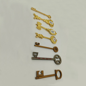 Logo personalizzato bomboniere matrimonio scheletro chiave apribottiglie <span class=keywords><strong>film</strong></span> Prop medaglia chiave - Product Image 5