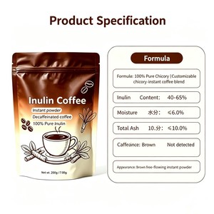 High Inulin Instant Chicory <strong>Coffee</strong> Powder, <strong>Decaf</strong> Herbal Chicory Root Extract <strong>Coffee</strong> - Product Image 5