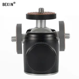 BEXIN定制摄影工作室相机配件铝制dslr三脚架迷你相机球头用于视频闪光灯相机单脚架