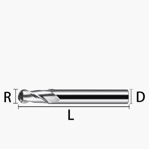 Fabriek Groothandel Custom Coating Carbide Twist Boor Cnc Machine Tool Wolfraam Staal Bit