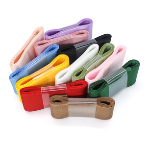 FangZHI Satin Ribbon 4Cm Solid Color Gift Wrapping Decorative Webbing Apparel Home Textile Use - Product Image 4