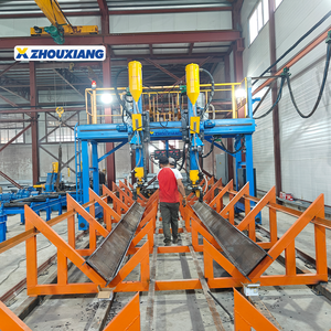 Línea de Producción de Vigas de Acero H de Alta Resistencia Personalizada, Línea de Producción Automática de Vigas H de Grado Zhouxiang, Marca Zhouxiang - Product Image 4