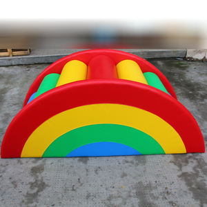 Moetry Aire de jeux intérieure souple pour enfants Offre Spéciale pont arc-en-ciel grimpeur pour parc d'attractions location de fête scolaire - Product Image 2