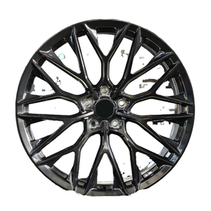Jantes en alliage noir brillant 16 17 pouces 4x100 pour <span class=keywords><strong>Smart</strong></span> <span class=keywords><strong>Fortwo</strong></span> MINI Cooper Honda Fit City Lancer MG Jantes sport personnalisées de rechange - Product Image 1