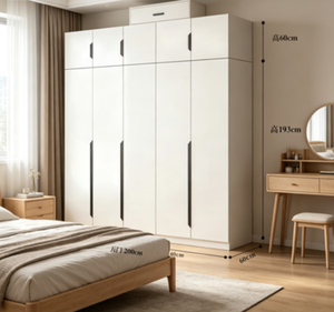 Armario Personalizable 2026 de 1200x600x1930mm para Dormitorio y Alquiler con Armarios Independientes y Servicio de Instalación - Product Image 6