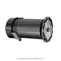 Moteur CC à balais de 350 W en gros, certifié CE, efficacité IE1, ventilateur de refroidissement entièrement fermé, construction à aimant permanent pour bateau