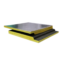 Panneau d'isolation phonique en laine de verre ASTM C411 pour conduits HVAC, panneau pour conduits HVAC résidentiels et commerciaux