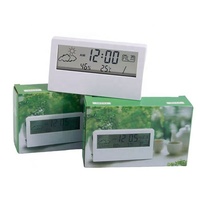 Décoration de salon, horloge numérique mince avec caméra cachée, alarme, prévisions météo, calendrier, nouveau stock, horloge à sublimation