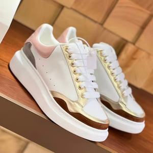 Zapatos de Cuero Casuales de Moda Unisex de Alta Calidad, Nuevos Tenis Blancos MQ, Zapatos para Caminar Transpirables y Cómodos para Exteriores - Product Image 6