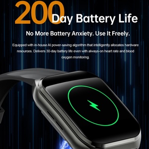 Montre connectée MT66, écran incurvé 3D de 1,83 pouce, écran carré, batterie de 1000 mAh, application Fitcloudpro, Bluetooth 5.4, appels, IP68, montre connectée sport - Product Image 4