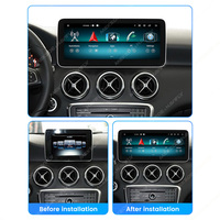 MEKEDE-Radio con GPS para coche, Radio con Android, 8 núcleos, 6 + G 128, navegación, pantalla táctil, para Benz, clase 2, W176