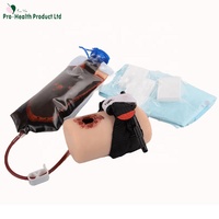 Torniquete de Silicona, Modelo Anatómico para Empacar Heridas de Bala, Simulador de Entrenamiento Médico para Detener Hemorragias PH04-017A