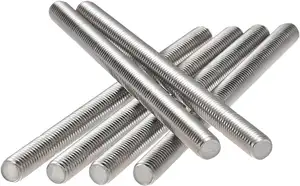 304 Thread Threaded Bar Rod Rods Bolt And Nuts Stainless Steel Manufacturer Full Threaded Rod