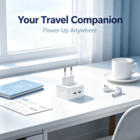 Chargeurs rapides universels Ali China Products 50W double Type-C, adaptateur de chargeur multi-ports pour téléphone, prise en charge de la personnalisation