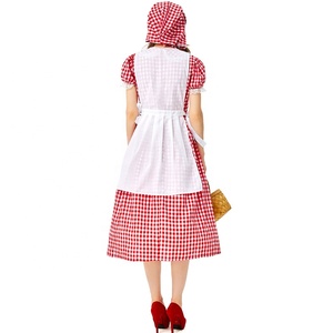Carnaval bière fille rose <span class=keywords><strong>Oktoberfest</strong></span> Halloween Costumes femmes allemand bavarois Costume Drindles robe <span class=keywords><strong>Oktoberfest</strong></span> tenues - Product Image 5