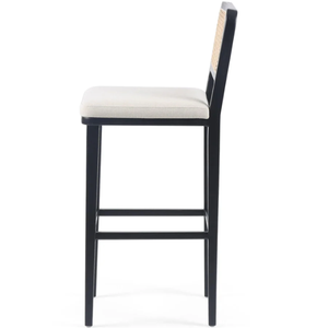 Taburete de Barra Veka Cane, Taburete Alto Resistente de Haya Maciza para Bar en Casa y Comedor - Product Image 4