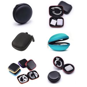 Estuche de almacenamiento portátil para auriculares con cremallera, caja de EVA para auriculares para <span class=keywords><strong>Airpods</strong></span>, venta al por mayor personalizada - Product Image 2