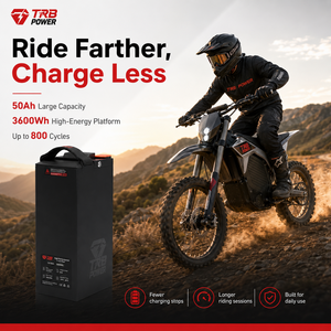 Batteria al Litio ad Alta Capacità 72V50Ah per Surron Light Bee X E-Moto 3600Wh Lunga Autonomia Alta Scarica TRB POWER Upgrade OEM - Product Image 2