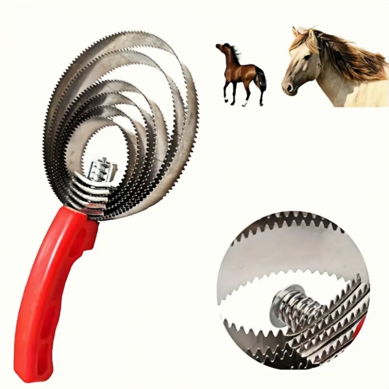 Professional Horse Curry Comb Veterinary Grooming
