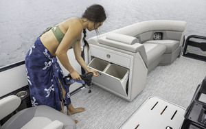 เรือปาร์ตี้สุดหรู Ecocamor ปี 2024 พร้อมห้องครัวและห้องน้ำ เรือพอนทูนอลูมิเนียมสองชั้นสำหรับขาย - Product Image 2