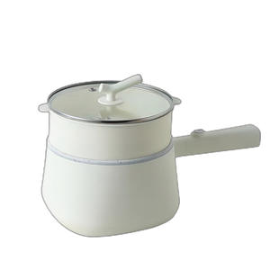 Mini cuiseur à soupe à riz électrique 2L ménage et RV marmite à vapeur multifonctionnelle avec couvercle en céramique contrôle mécanique - Product Image 6