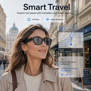 Gafas Inteligentes Wistino con Cámara 4K, Grabación de Video UHD Antivibración para Escalada de Montaña, Diseño Portátil, Cámara de Seguridad - Product Image 6