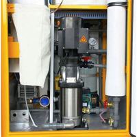 Station de distribution d'eau modulaire pour la communauté, purificateur RO 400 GPD avec paiement multi-mode (pièces, carte, QR code)