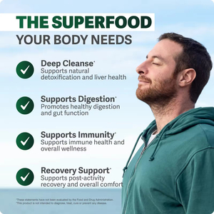 Complément Alimentaire Biologique OEM Superfood 60 Capsules Soutien Immunitaire et Digestif à Base de Plantes Détox Antioxydant Efficacité Santé Adulte - Product Image 4
