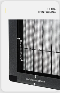 Mosquitera Plegable Estilo Europeo, Pantalla Plegable <span class=keywords><strong>para</strong></span> Ventanas, Protección Contra Insectos, <span class=keywords><strong>Precio</strong></span> Bajo, Gran Venta - Product Image 5