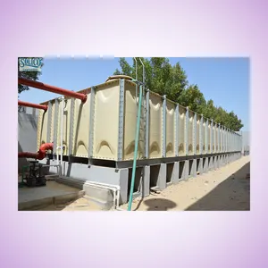 Advanced Design for Secure Water Storage GRP Panel Type Tanks Solico Fiberglass Factory LLC