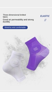 Atmungsaktive Nylon-Knöchelbandage mit offener Zehenpartie – Beste Kompressions-Knöchelbandage für Fuß- und Fersenschutz beim Sport - Product Image 5