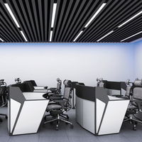 Console de surveillance de centre de commande de sécurité LED haut de gamme, bureau personnalisé, mobilier de salle de contrôle pour usage de bureau, poste de travail du personnel