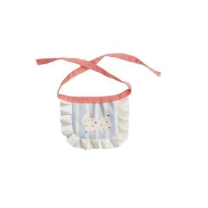 ผ้ากันเปื้อนสัตว์เลี้ยงสำหรับฤดูร้อน ผ้าเช็ดน้ำลายสำหรับแมวและสุนัข ทำจากผ้าโพลีเอสเตอร์ งานแฮนด์เมด ลายการ์ตูนน่ารัก พร้อมปกผ้าลูกไม้ - Product Image 5