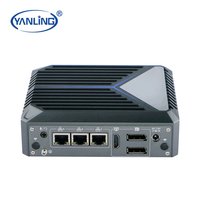 Mini PC Nano Itx 12V con Experiencia en Exportación Global, Procesador J6412, 3 Puertos LAN de 2.5G, RAM DDR4, Windows 10/11, Linux, Mini PC de Bolsillo