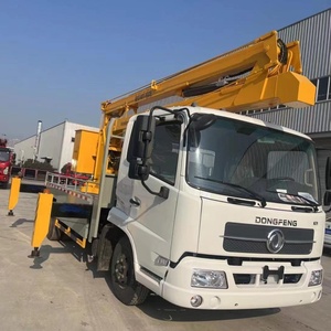 ราคาโรงงาน รถบรรทุกติดเครน Dongfeng 4x2 22 เมตร ยูโร 3 ระบบไฮดรอลิกแบบพับได้ เครื่องยนต์ดีเซล เกียร์ธรรมดา ใหม่ - Product Image 3